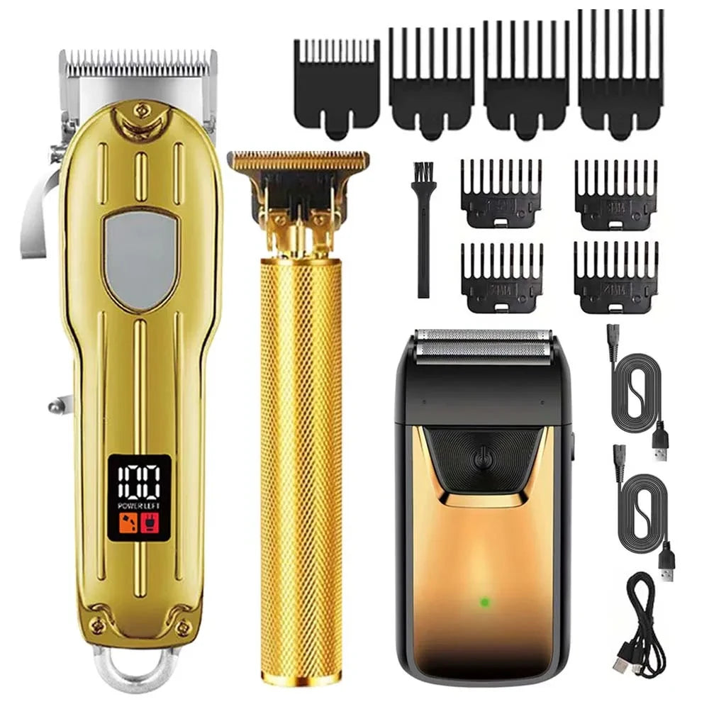 Professional Electric Hair Clipper Kit