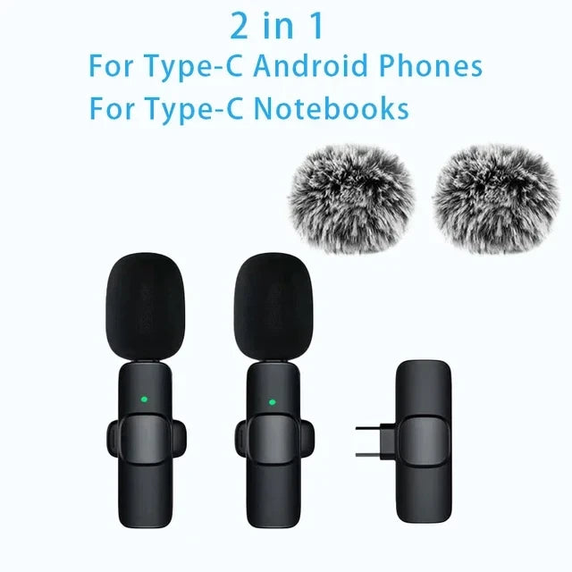 Wireless Lavalier Lapel Microphone