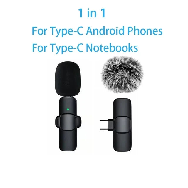 Wireless Lavalier Lapel Microphone