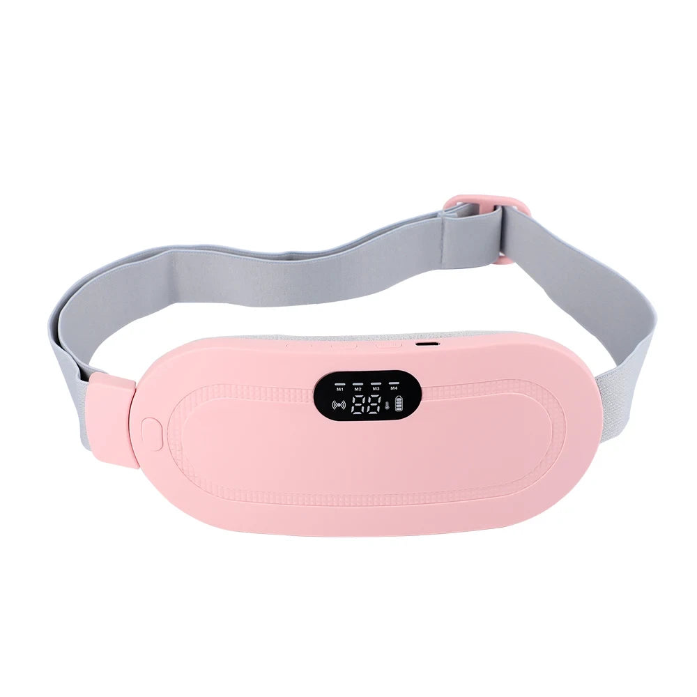 Vibrating Heated Abdominal Massage Belt