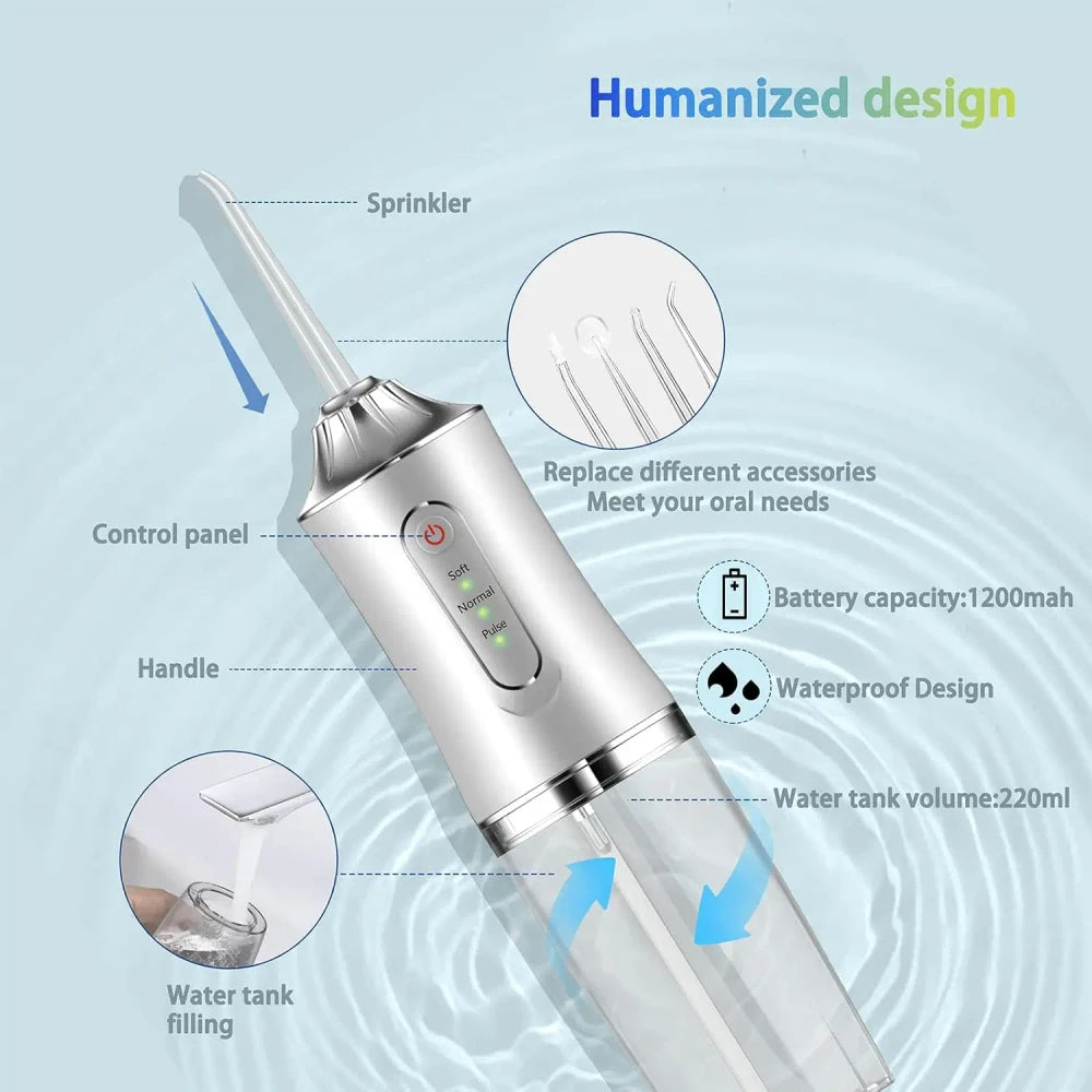Portable Cordless Oral Irrigator