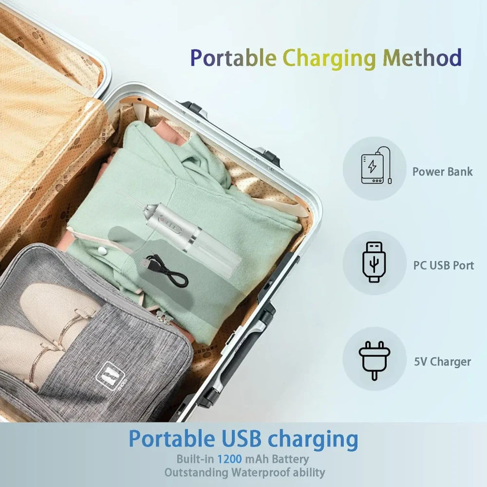 Portable Cordless Oral Irrigator