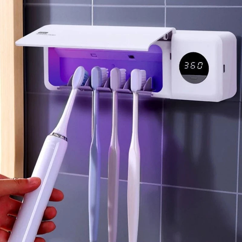 Intelligent UV Toothbrush Sterilizer