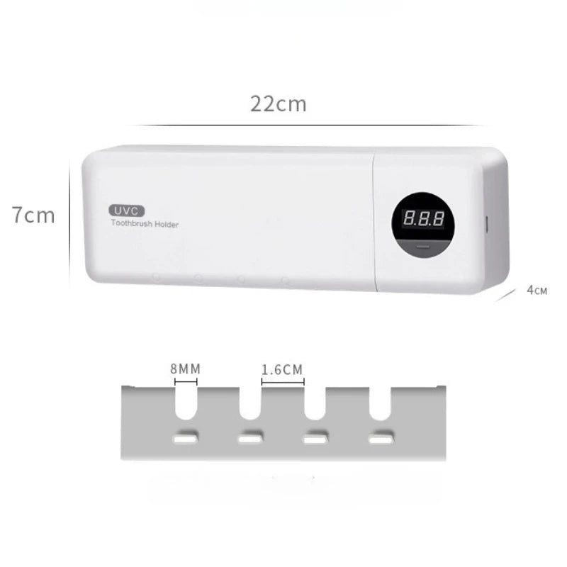 Intelligent UV Toothbrush Sterilizer
