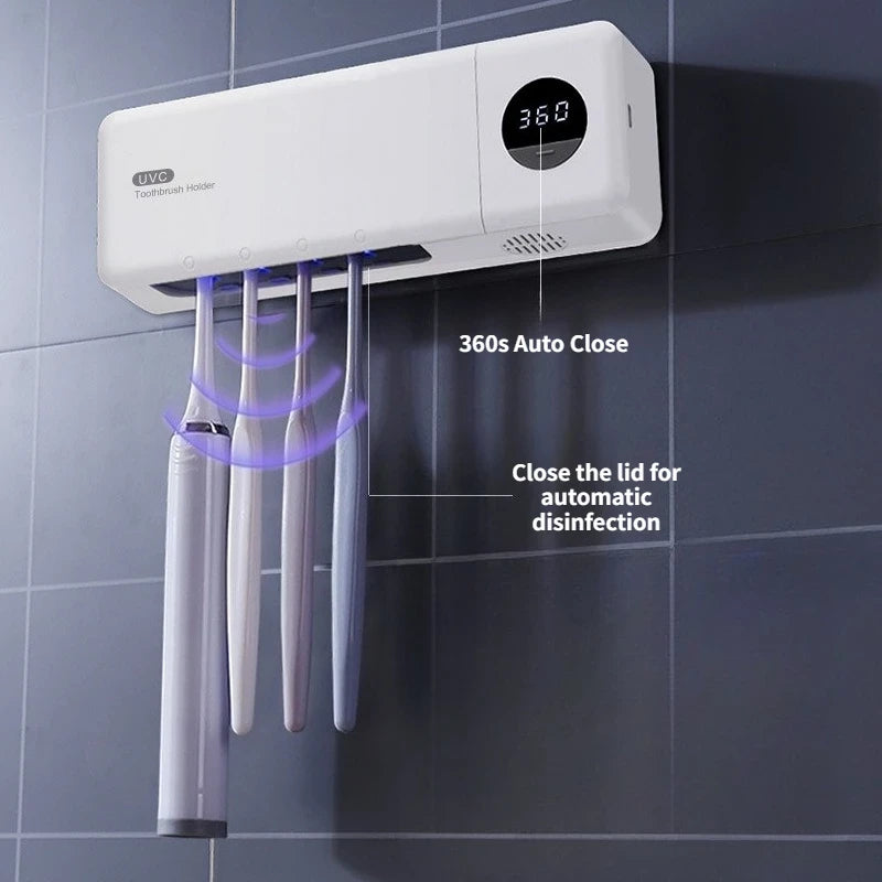 Intelligent UV Toothbrush Sterilizer