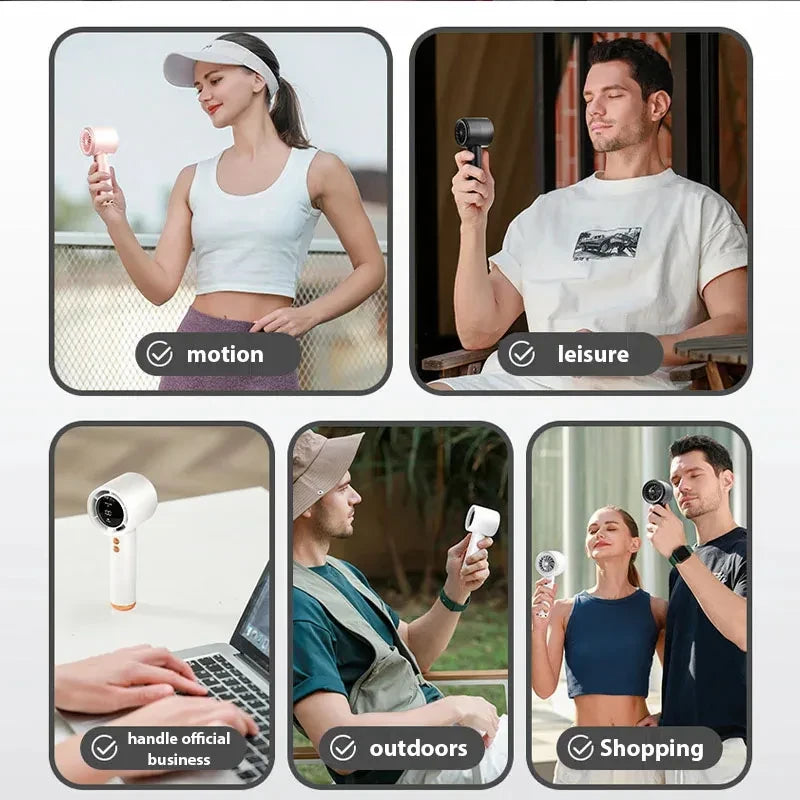 Portable Handheld Turbo Fan