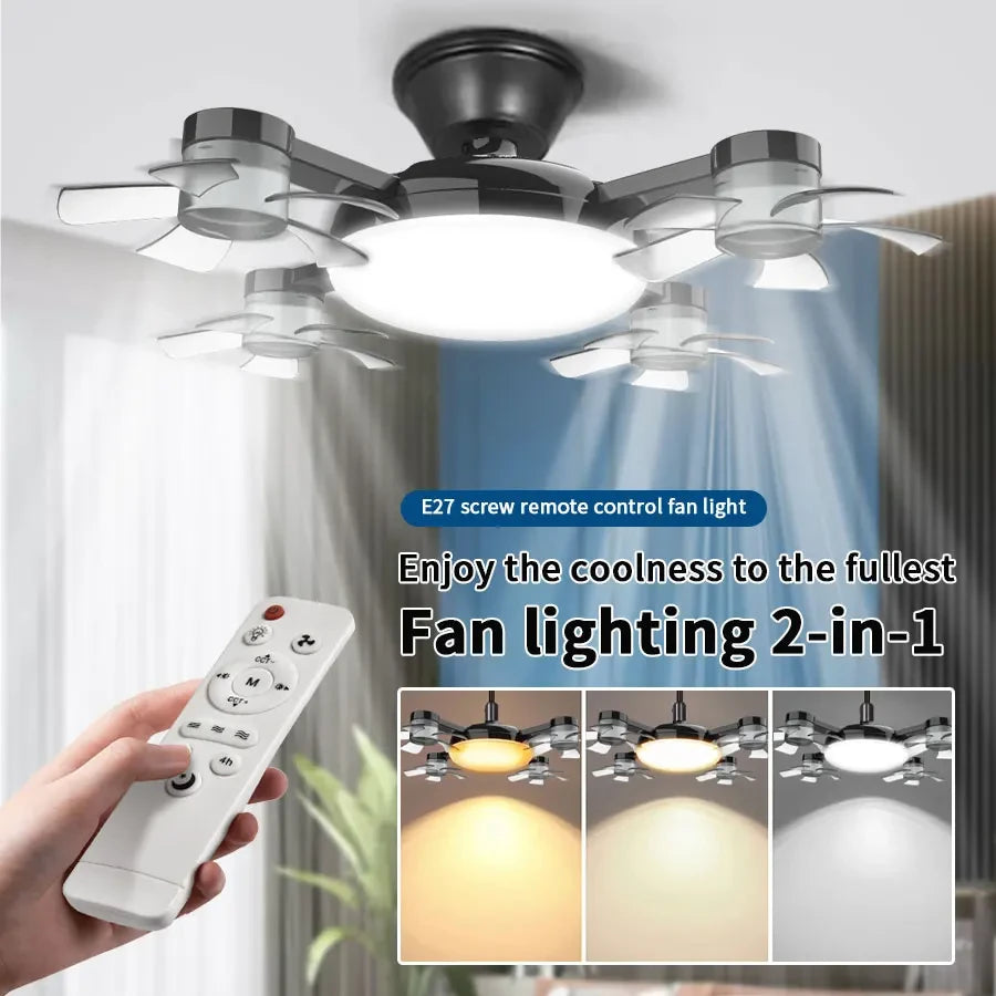 Drone Design Ceiling Fan Light